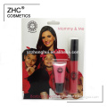 ZH2920 Lip gloss gift set with 2 lip gloss, make your own lip gloss with blister card packing